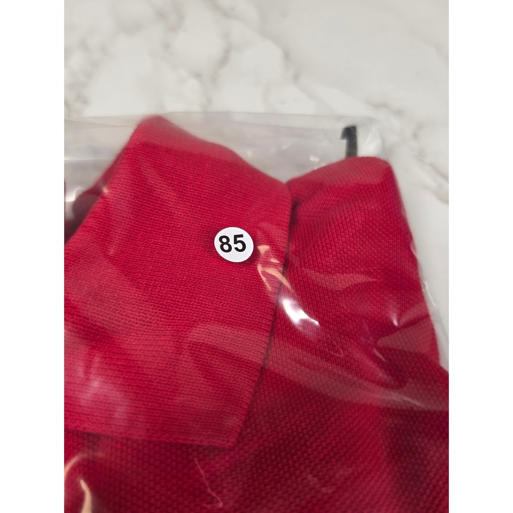 Polo Ralph Lauren Boys Red Short Sleeve Pique Polo Shirt Size XL 18-20 - Picture 5 of 6